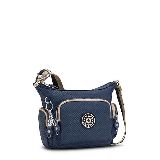 Kipling Gabbie Mini Printed Crossbody Veske Blå | NO 2091DF